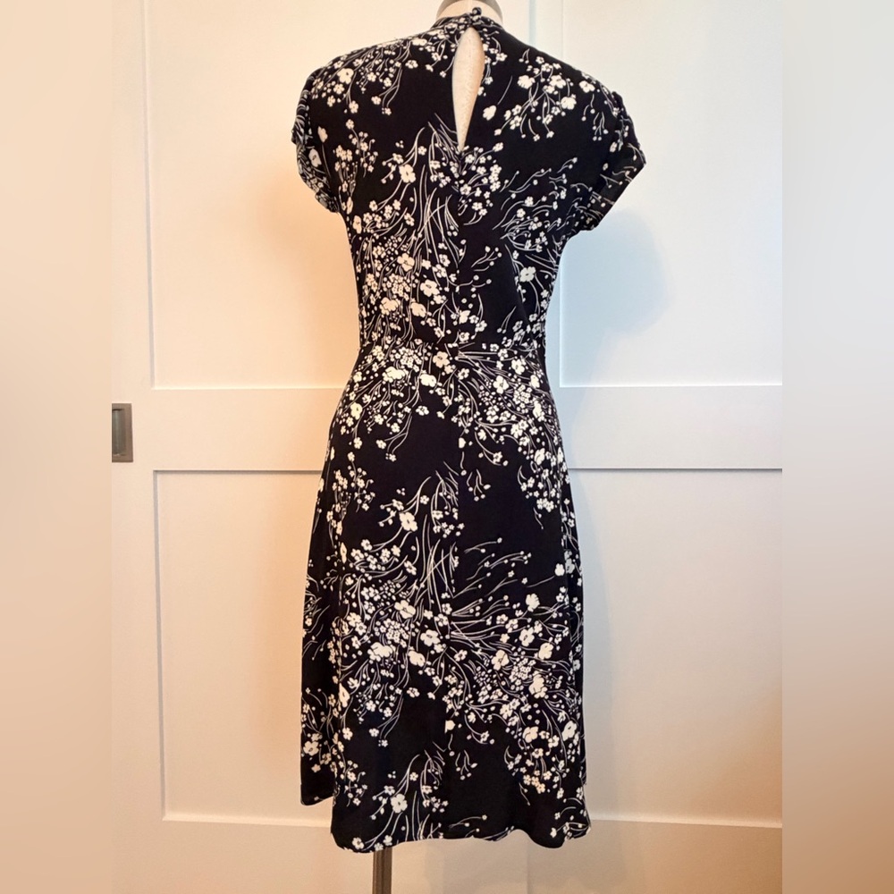 Reformation Mandarin Collar Black Dress -- Super Flattering! - Picture 5 of 14